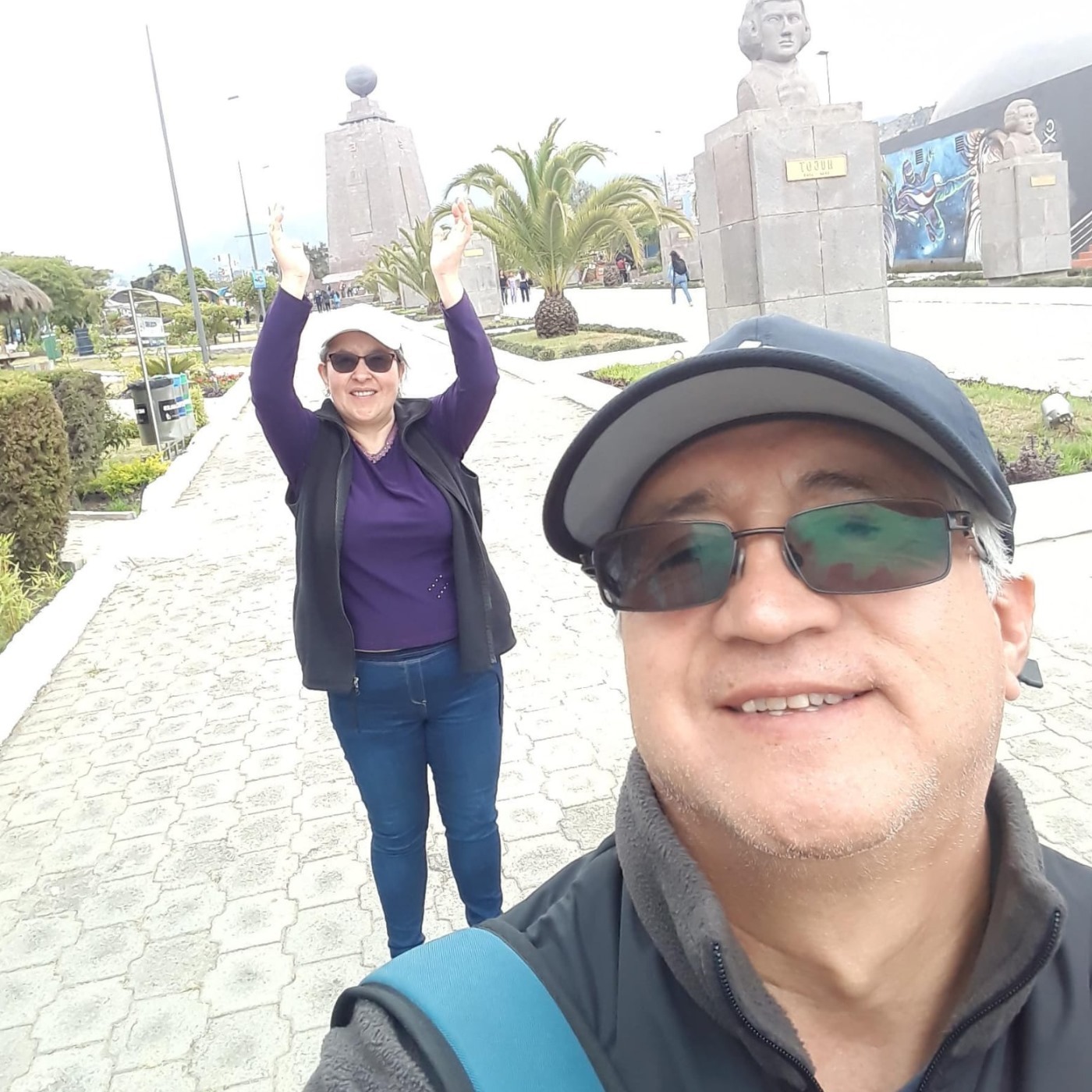 Edith Ortega y Xavier Rivadeneira